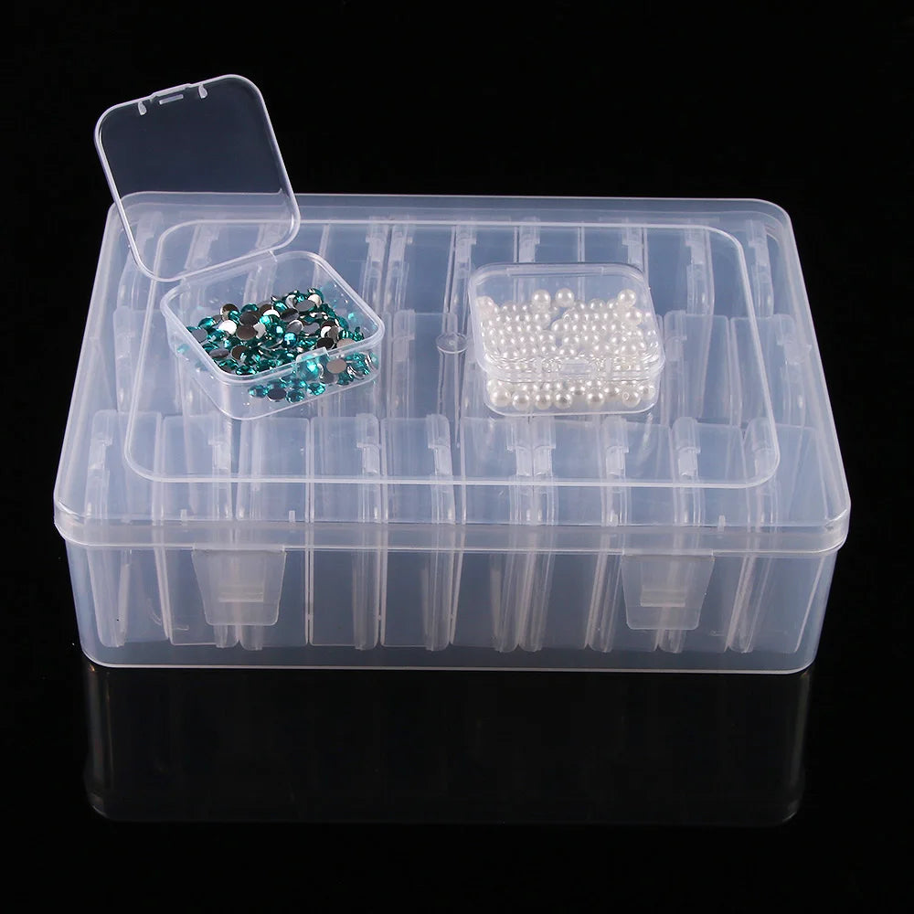 Canvas Diamond Painting Storage Organizer Set 30 Pcs