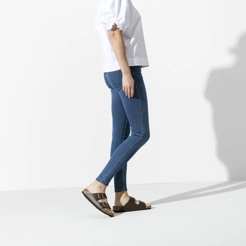 Spring Summer Soft Footbed Leather Sandals Women