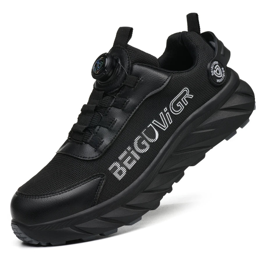 Anti Slip Rubber Padded Safety Shoes With Impact Resistance