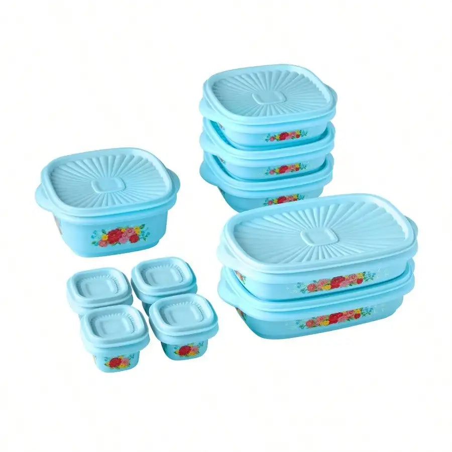 Hign-Concerned 20 Piece Plastic Food Storage Container Set