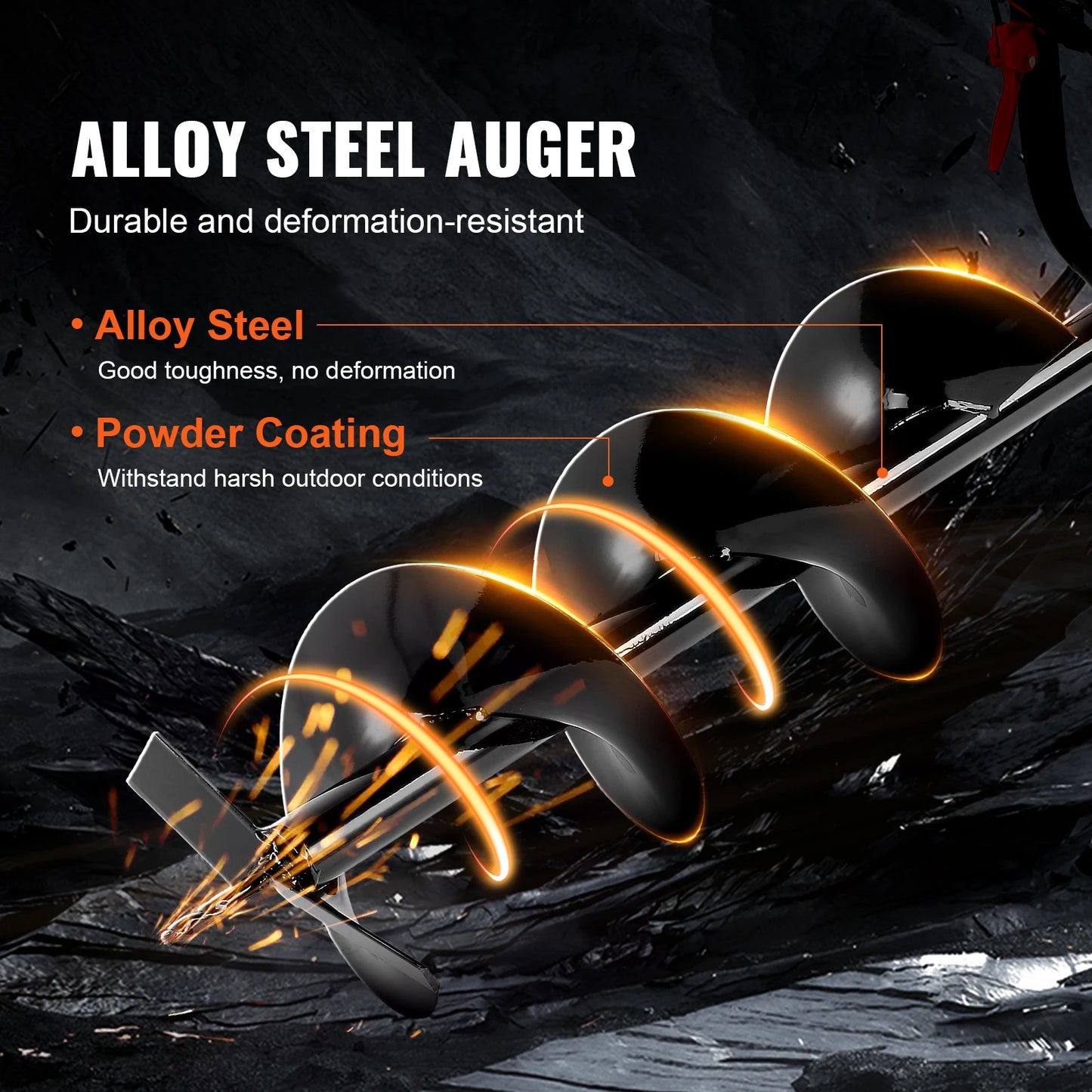 SucceBuy Gas Powered Post Hole Digger for Easy Ground Boring