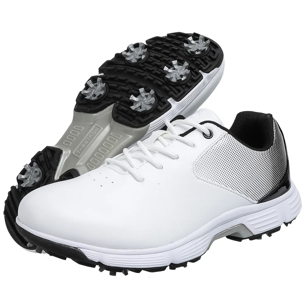 Lenox CN Men Waterproof Golf Shoes Anti Slip Footwear