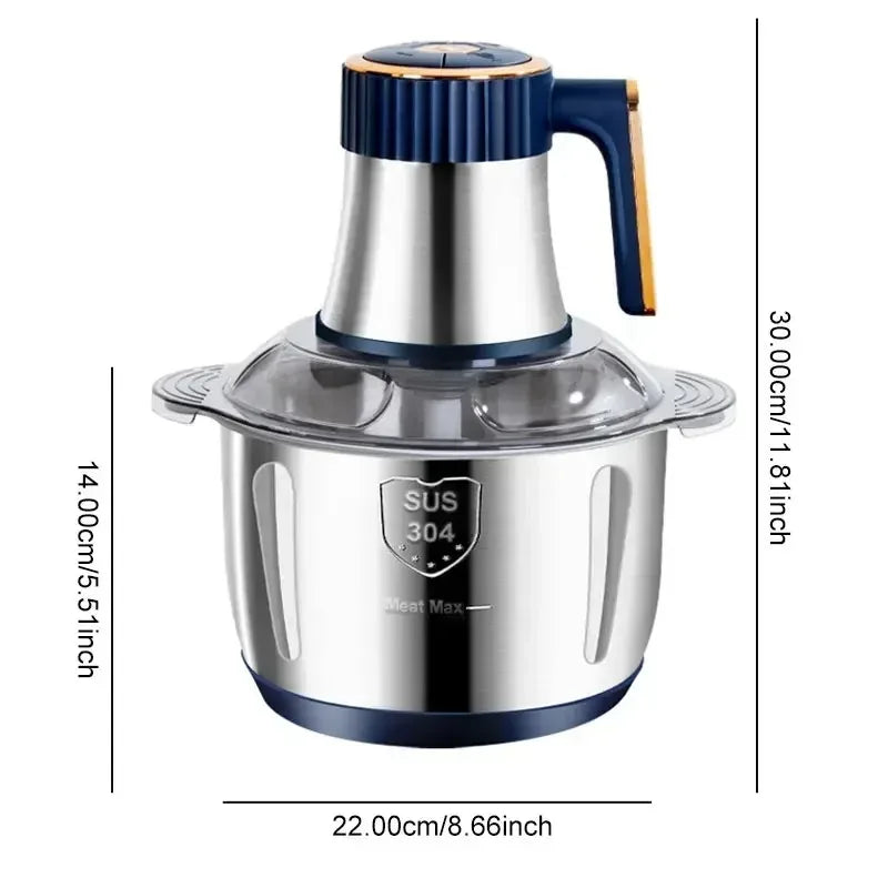 Multifunctional Electric Meat Grinder and Food Processor System