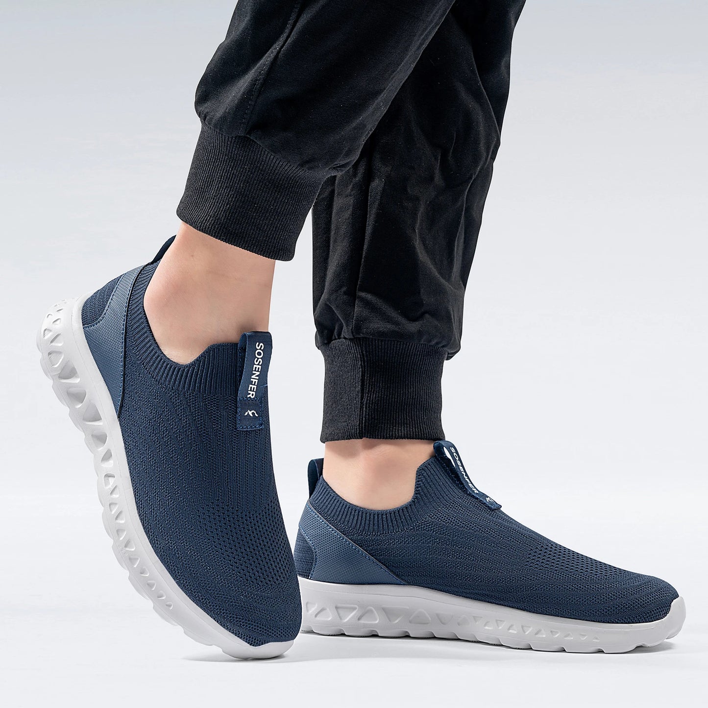 Men Walking Shoes Hands Free Slip
