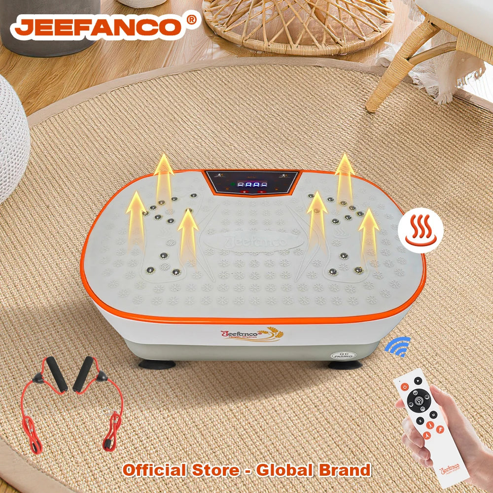 Jeefanco Vibration Plate For Home Fitness Magnetic Surface