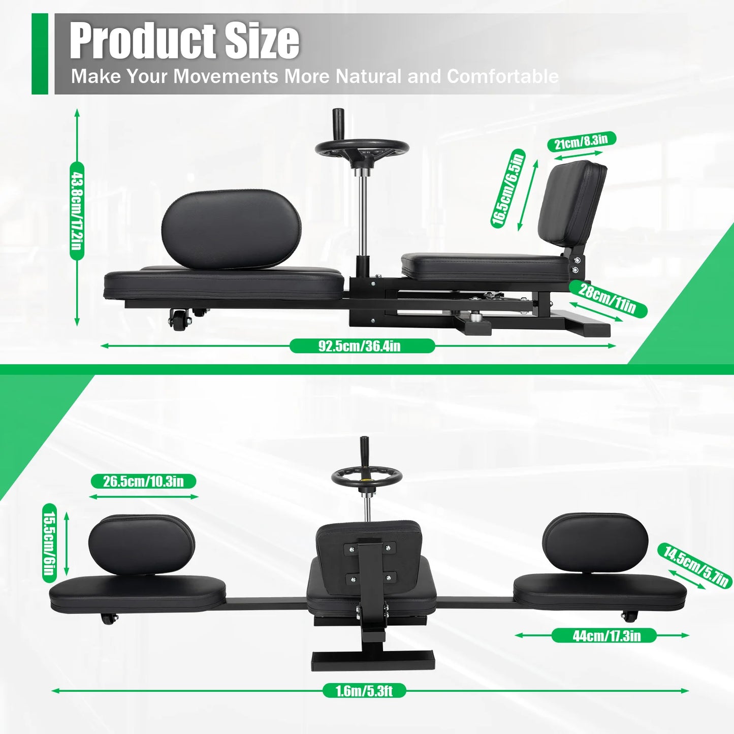 Classified By Exerciser 3 Bar Leg Stretcher Fitness Device
