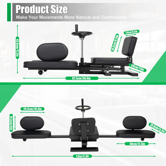 Classified By Exerciser 3 Bar Leg Stretcher Fitness Device