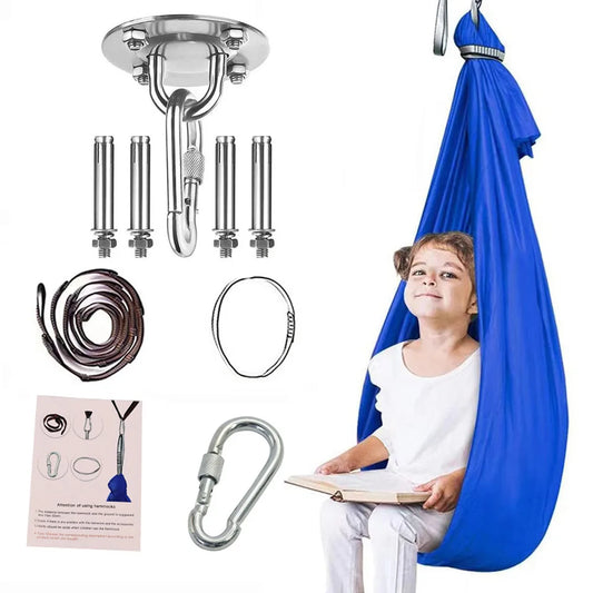 Aerial Yoga Hammock Swing Set for Indoor Fitness Fun