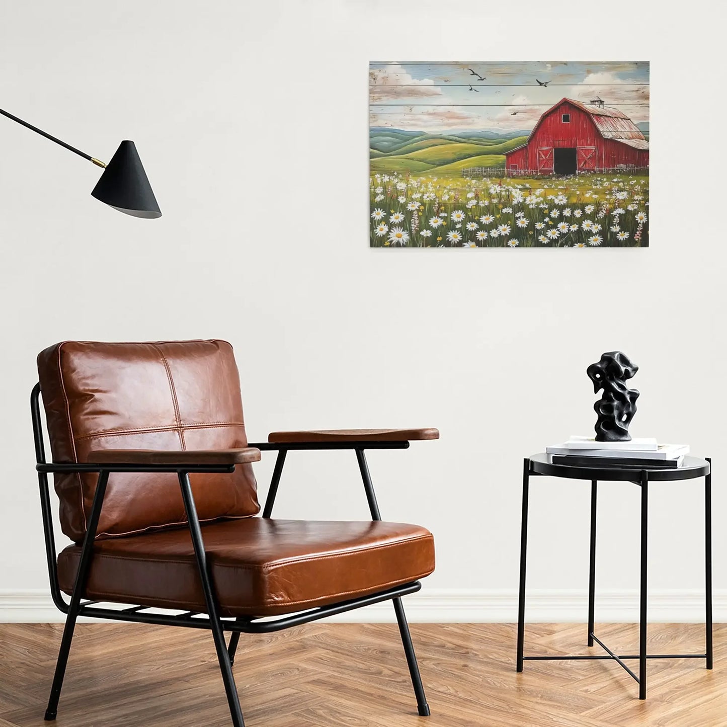 Frame Botanical Canvas Wall Art American Style Home Decor