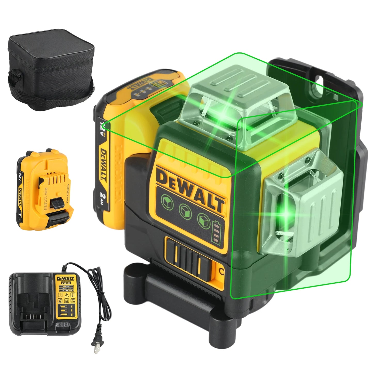 DEWALT DW089LG Laser Level With 360 Degree Line Projection