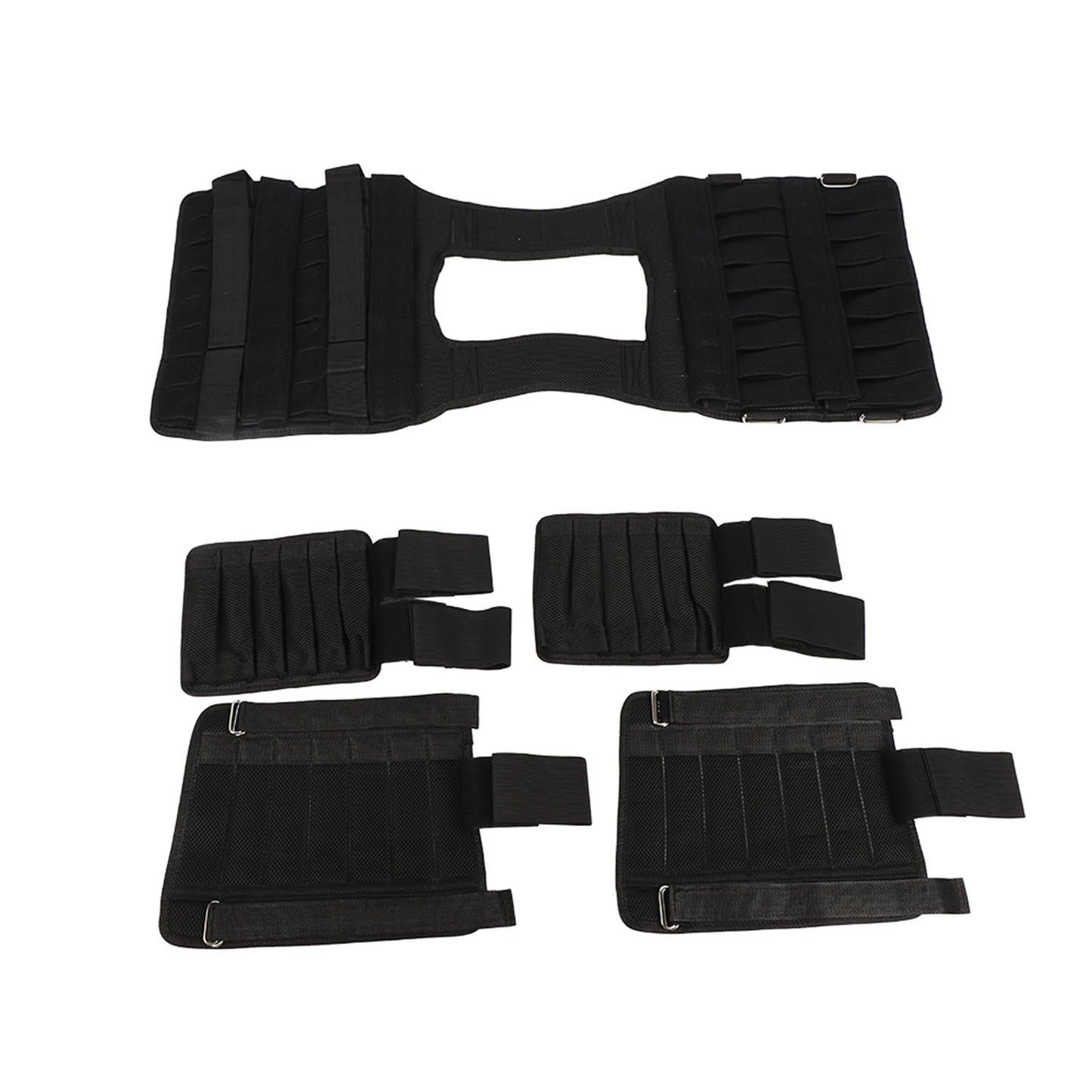 YOSOOHign Adjustable Vest Set Max Load 35 Kg Training