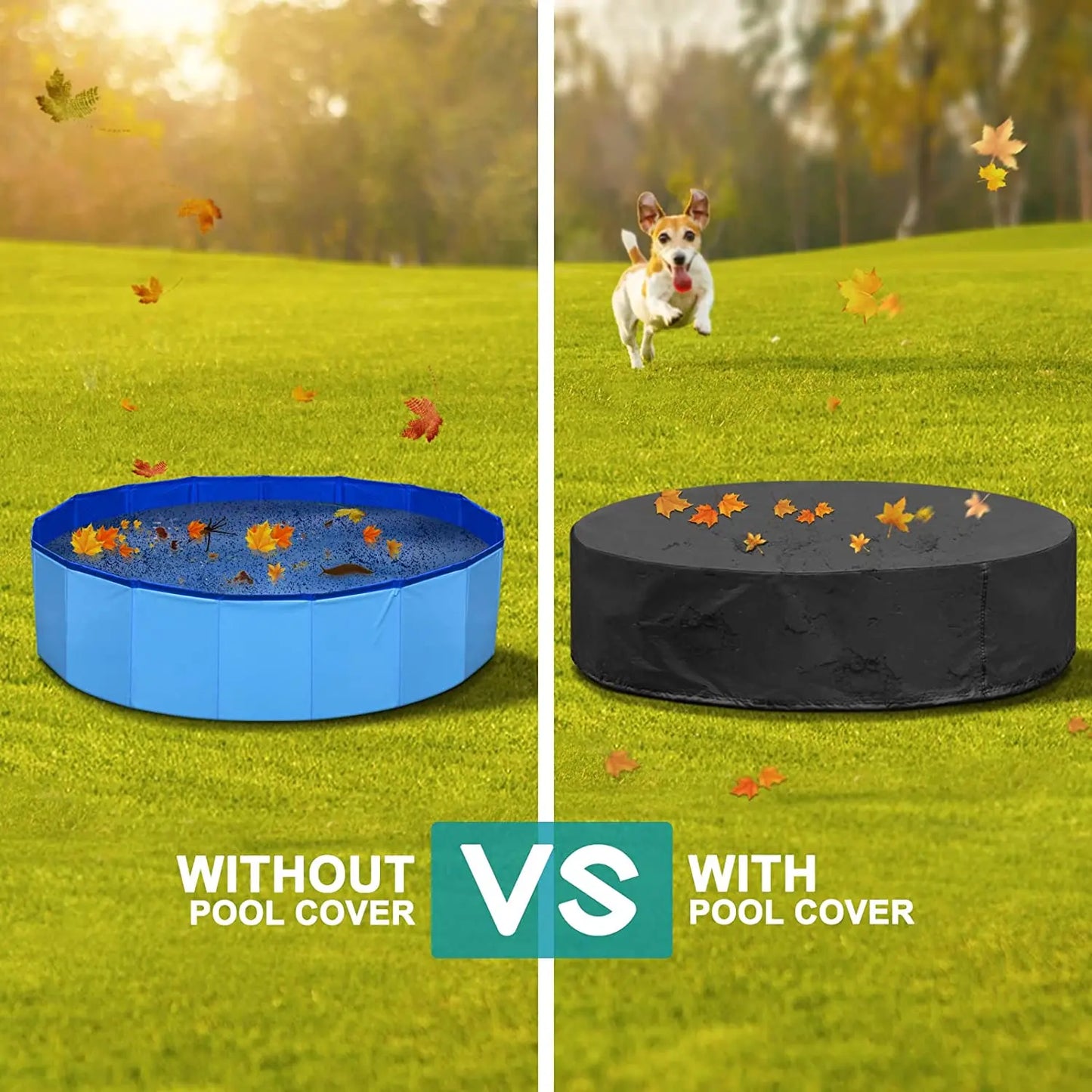Portable Dog Swimming Pool by PETRAVEL for Large Pets