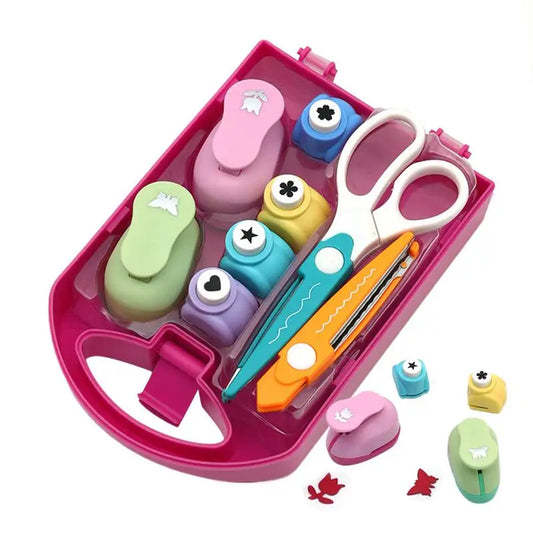 Hign-concerned Manual Crafts Paper Puncher Toy for Kids