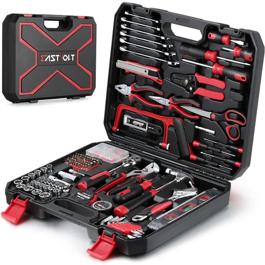 218-Piece Household Tool Kit and Auto Repair Tool Set