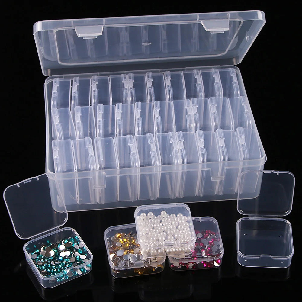 Canvas Diamond Painting Storage Organizer Set 30 Pcs