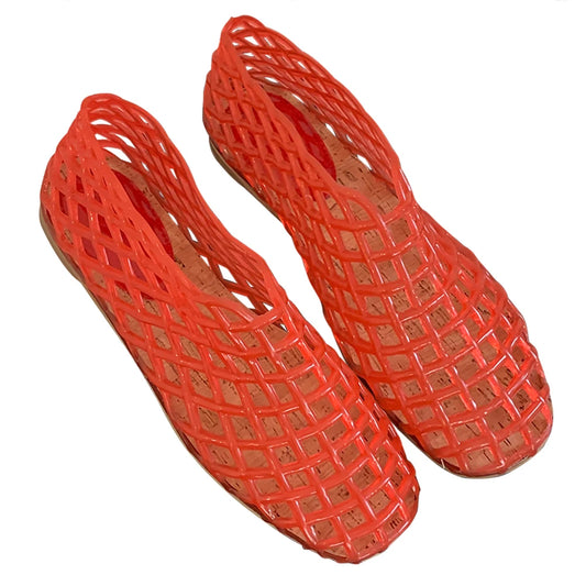 Women Jelly Flats Lightweight Breathable SlipOn Ballet Flats
