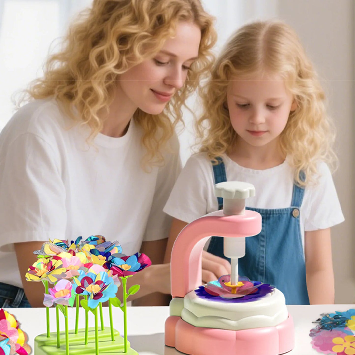 Hign Concerned Chemical DIY Flower Craft Kit For Girls