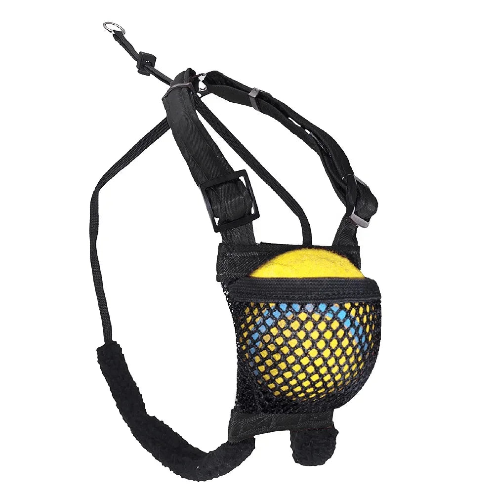 Non-Pulling Dog Harness with Adjustable Reflective Storage Pouch
