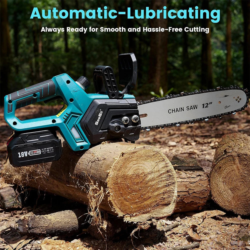 12-Inch Brushless Electric Chainsaw