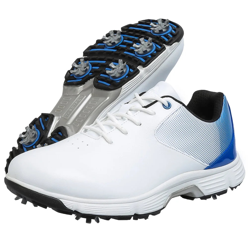 Lenox CN Men Waterproof Golf Shoes Anti Slip Footwear