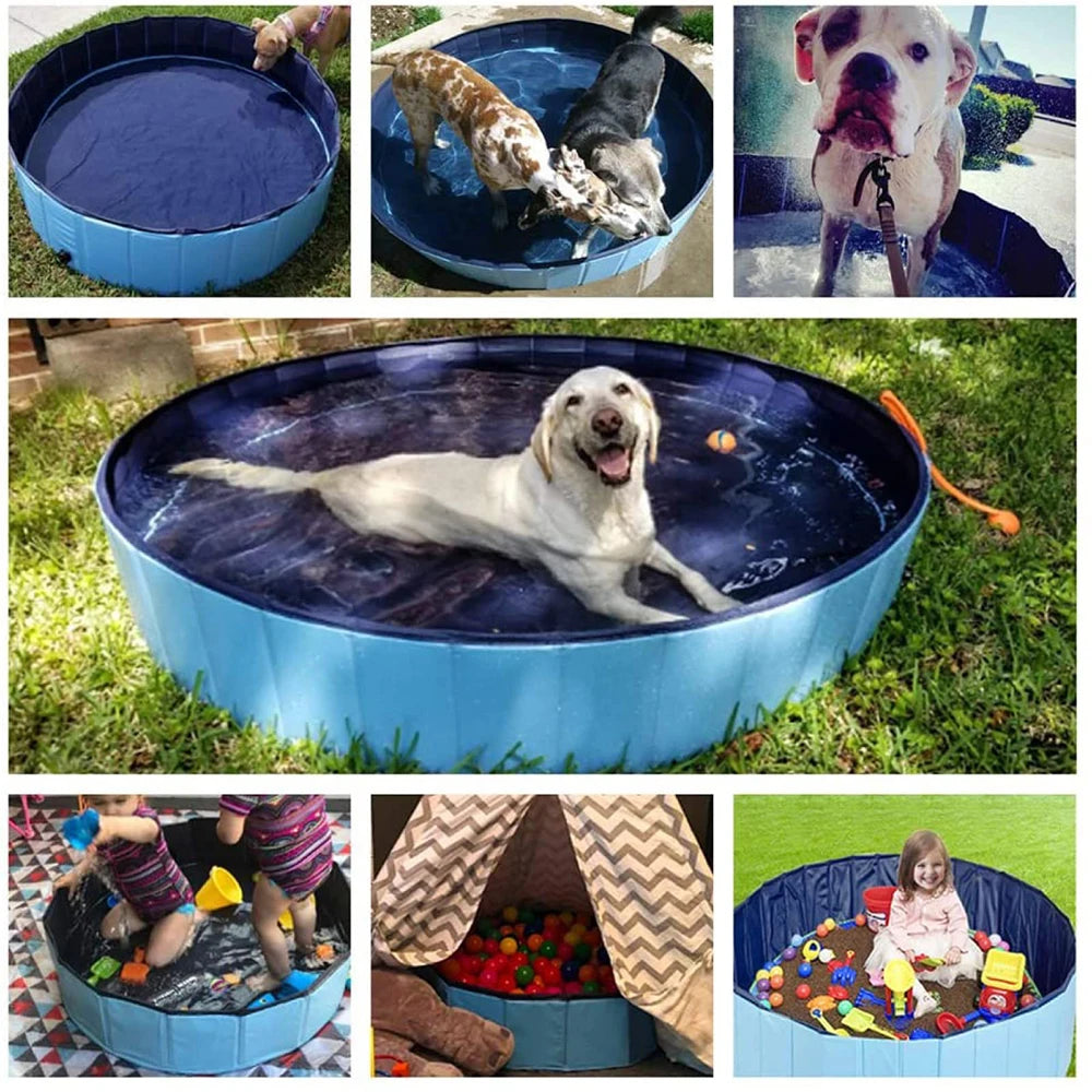 Portable Dog Swimming Pool by PETRAVEL for Large Pets