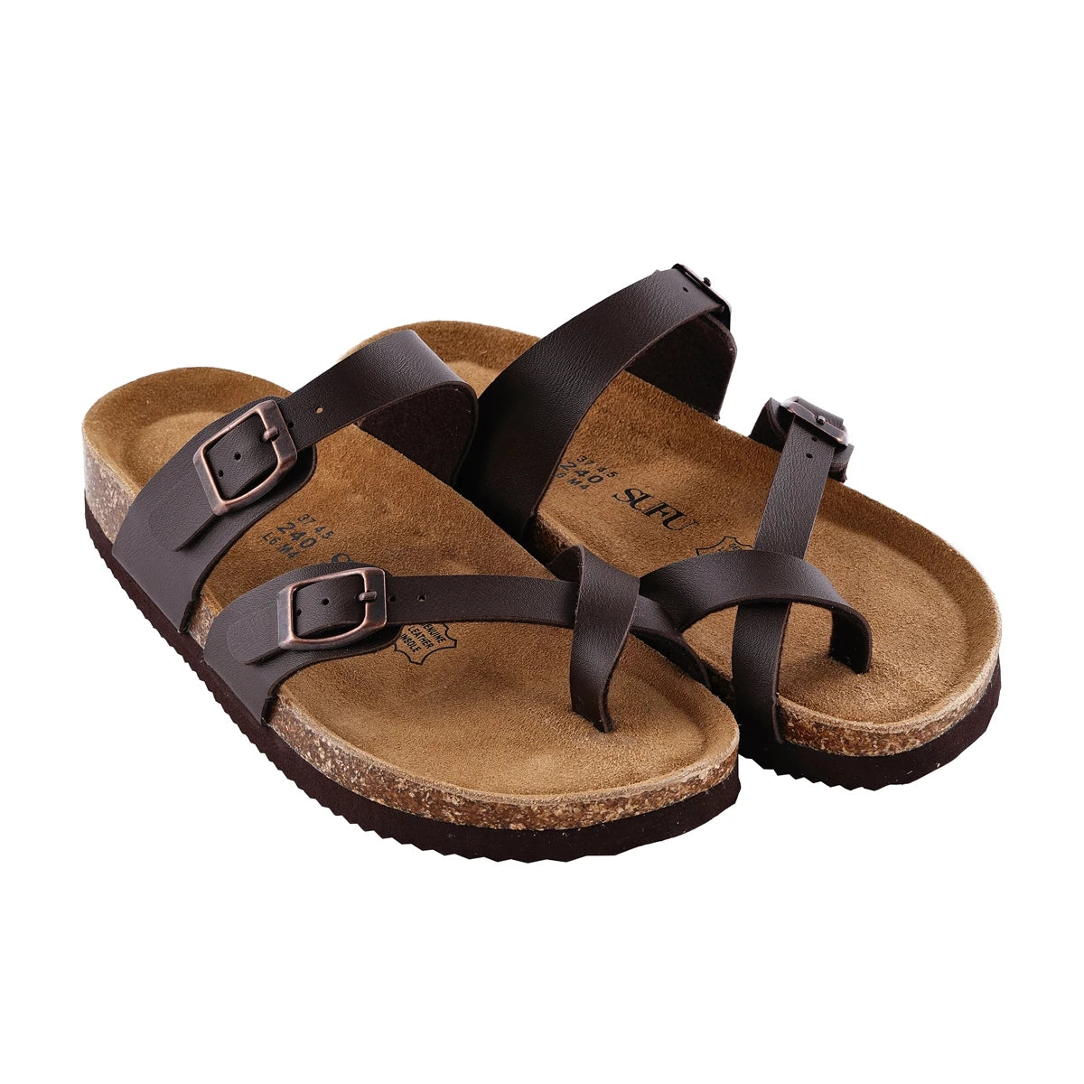 Autumn new women's cork slippers fashion sandals