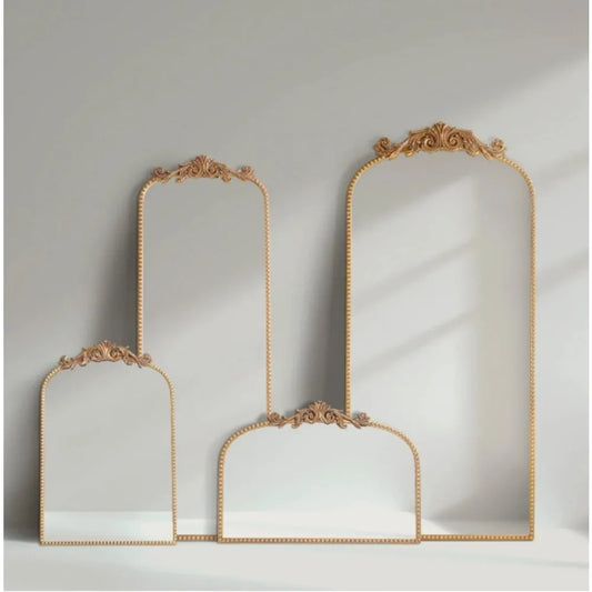 24" x 34" Traditional Arched Decorative Mirror