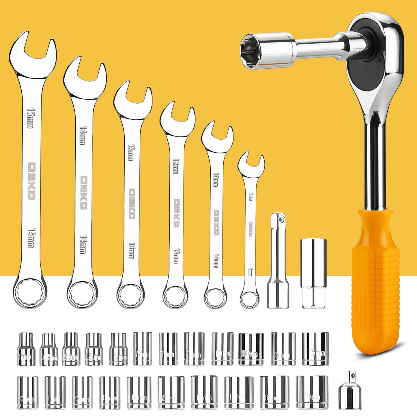 228 Pcs Socket Wrench Auto Repair Tool