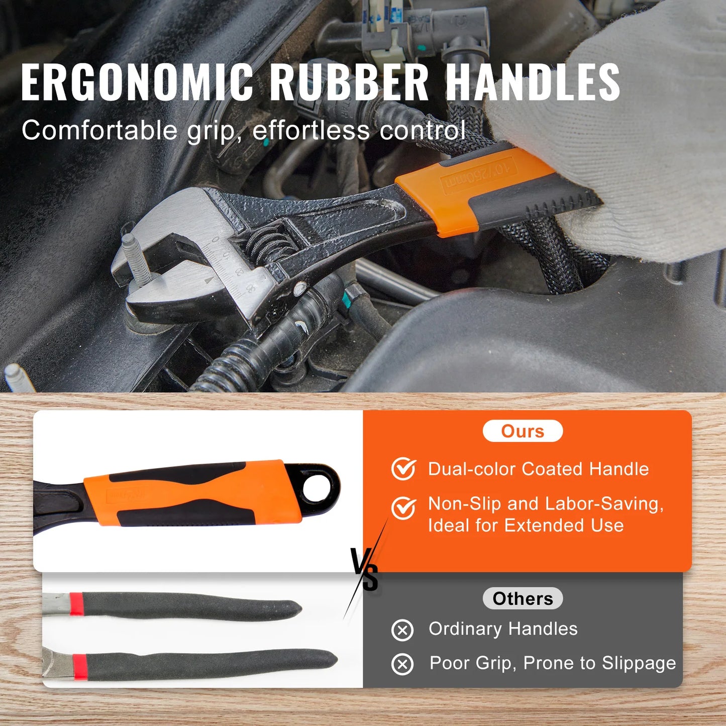 SucceBuy 8-Piece High Carbon Steel Pliers Set with Tool Bag