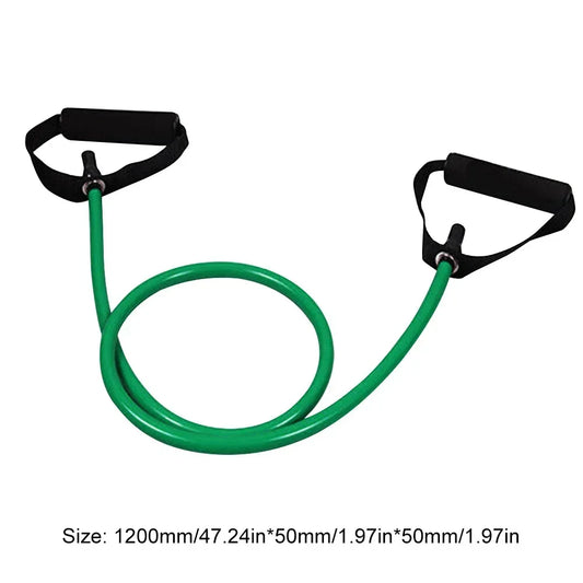 TPE Resistance Bands with Handles Elastic Exercise Bands for Strength Training and Workout for Men and Women