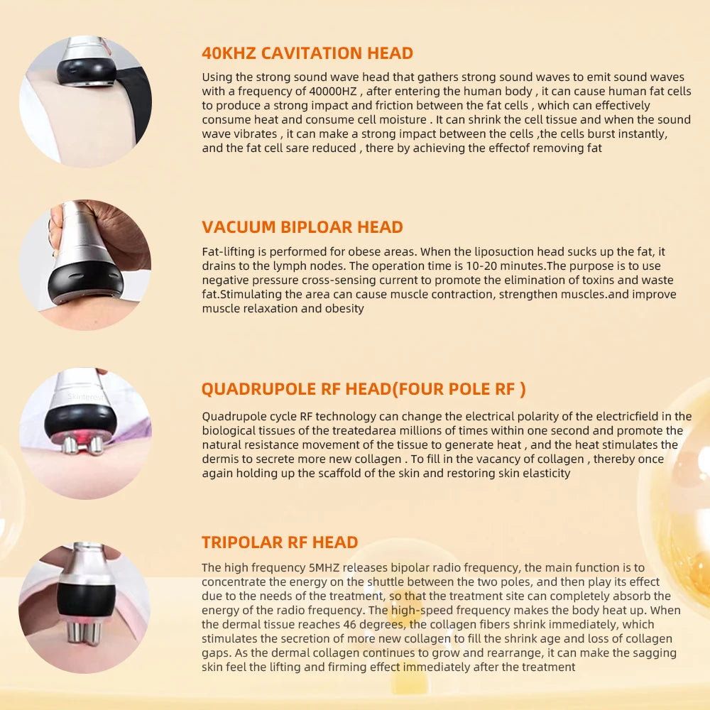 Misshear 4 in 1 Vacuum Therapy Slimming Machine and Massage