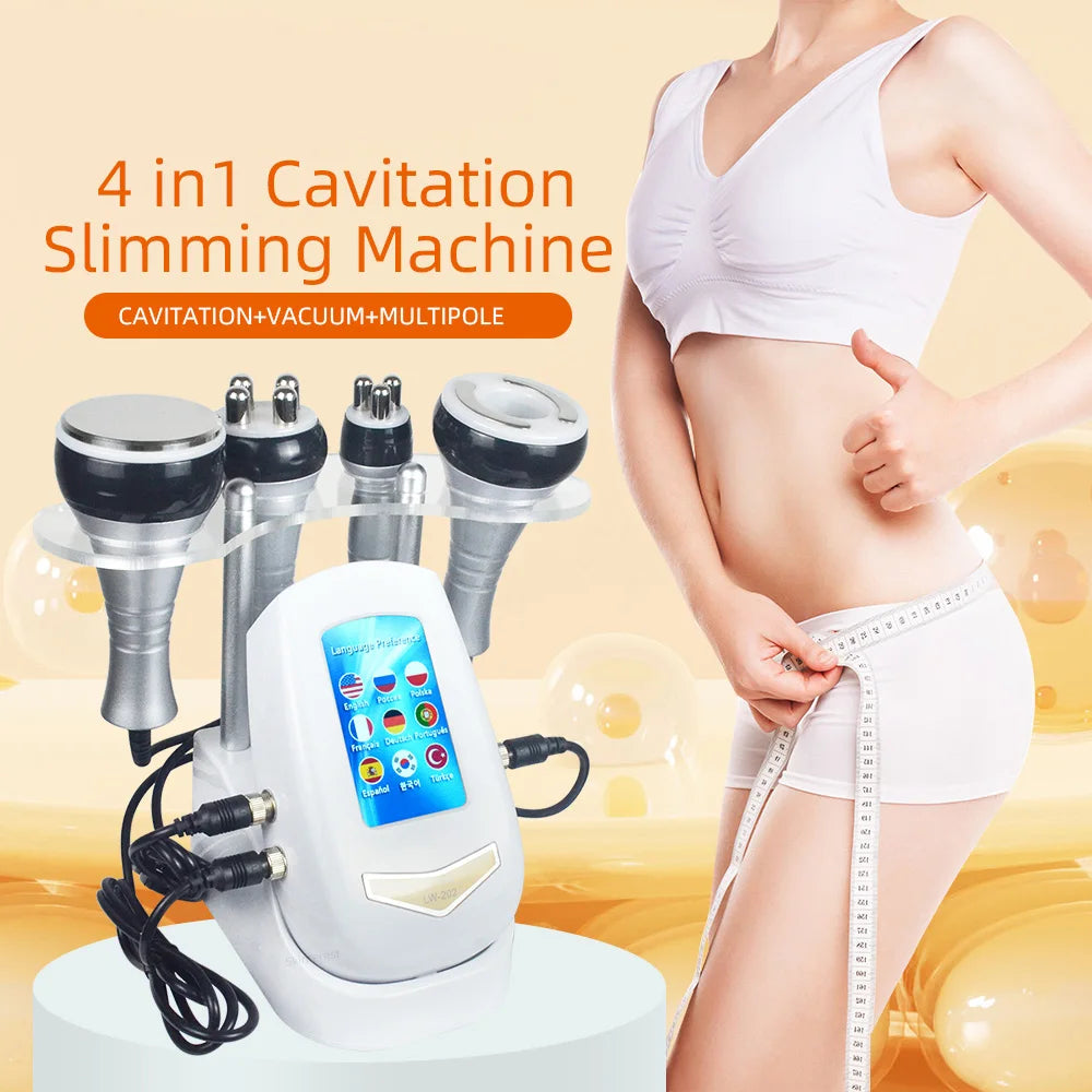 Misshear 4 in 1 Vacuum Therapy Slimming Machine and Massage