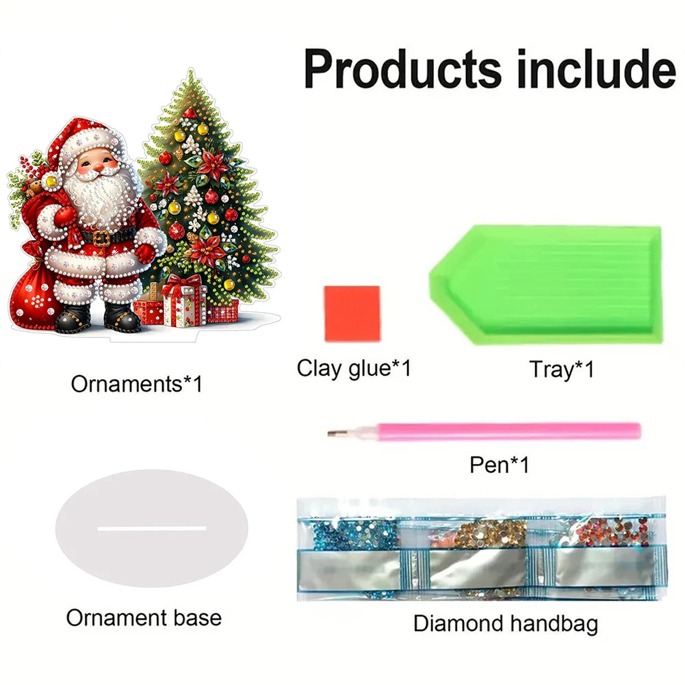 Creative Connections Hub Christmas Diamond Painting Kit