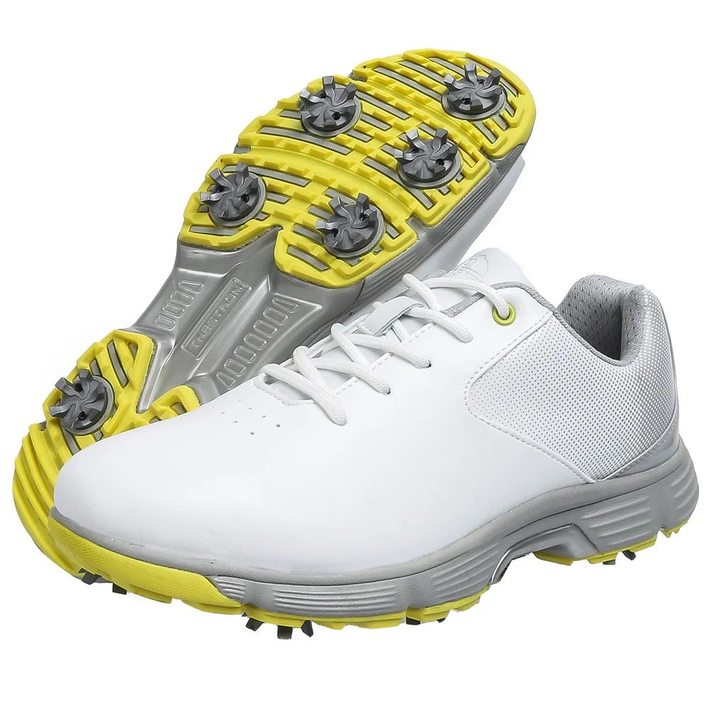 Lenox CN Men Waterproof Golf Shoes Anti Slip Footwear