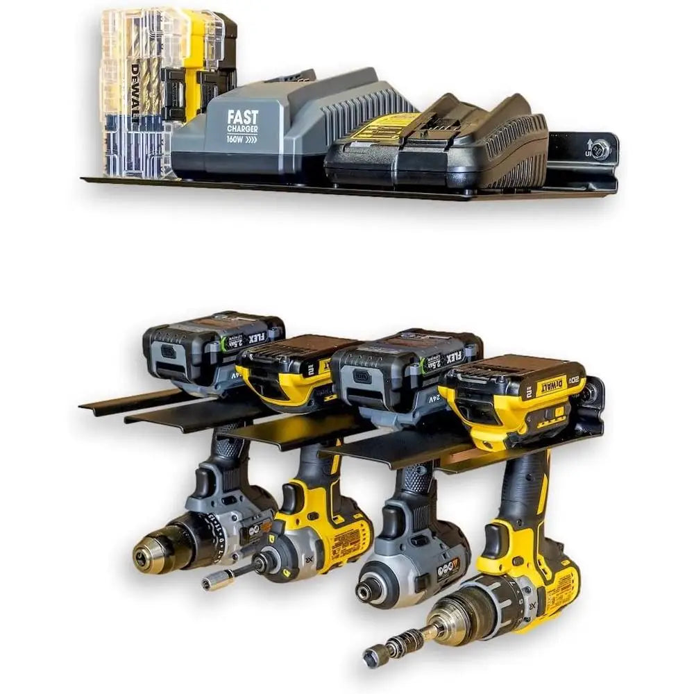 XMSJ Electric Drill Storage Rack Wall Mounted Organizer