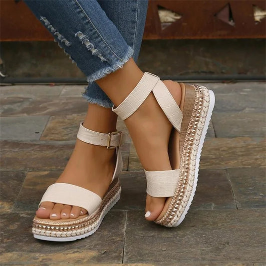 Womens Platform Sandals by Brand High Quality Casual Footwear