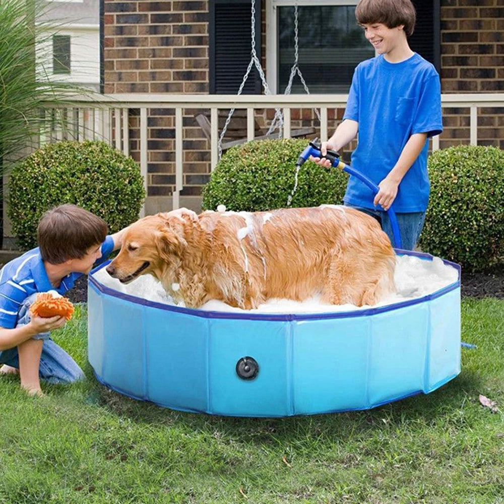 Portable Dog Swimming Pool by PETRAVEL for Large Pets