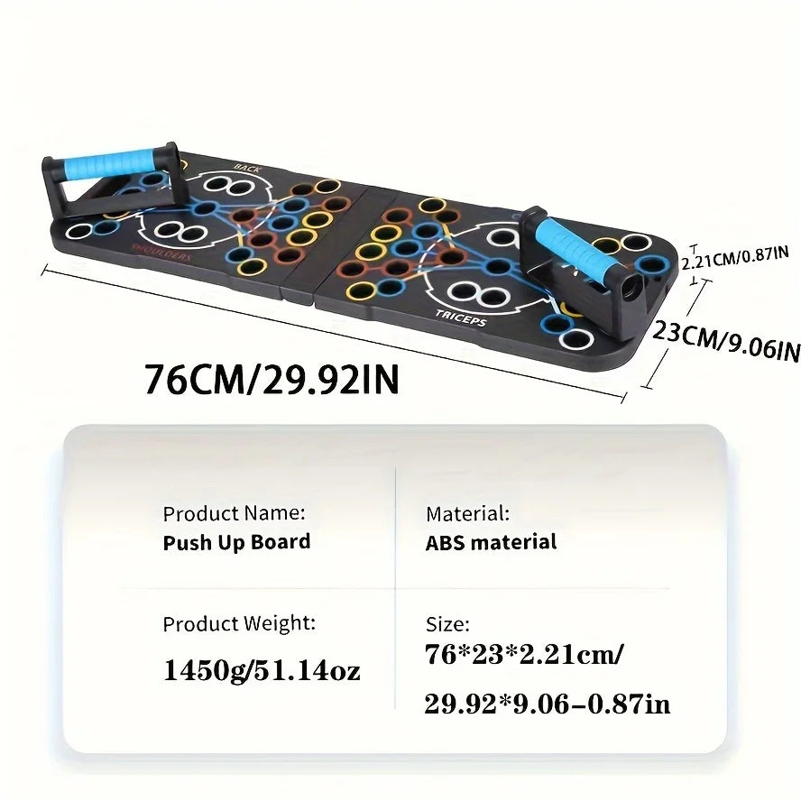 Hign-concerned Push Up Support Board For Chest And Abs