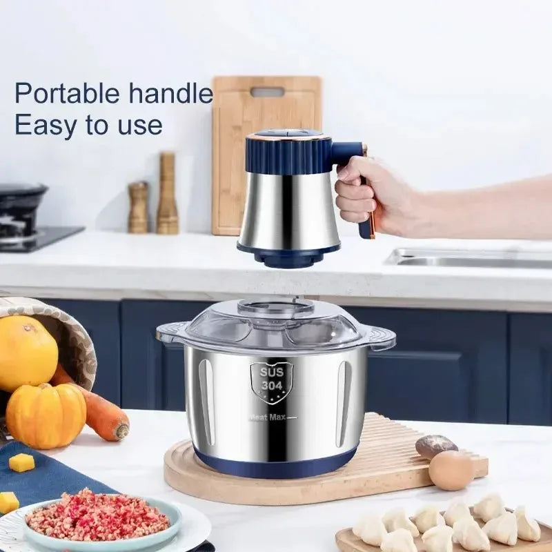 Multifunctional Electric Meat Grinder and Food Processor System