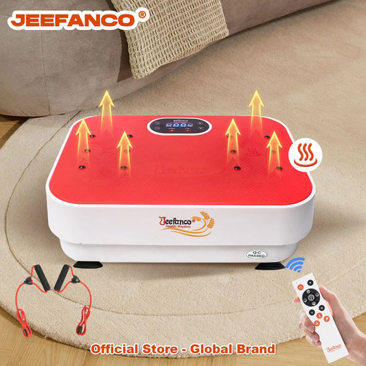 Jeefanco Vibration Plate Seniors And Teens Silicone Surface