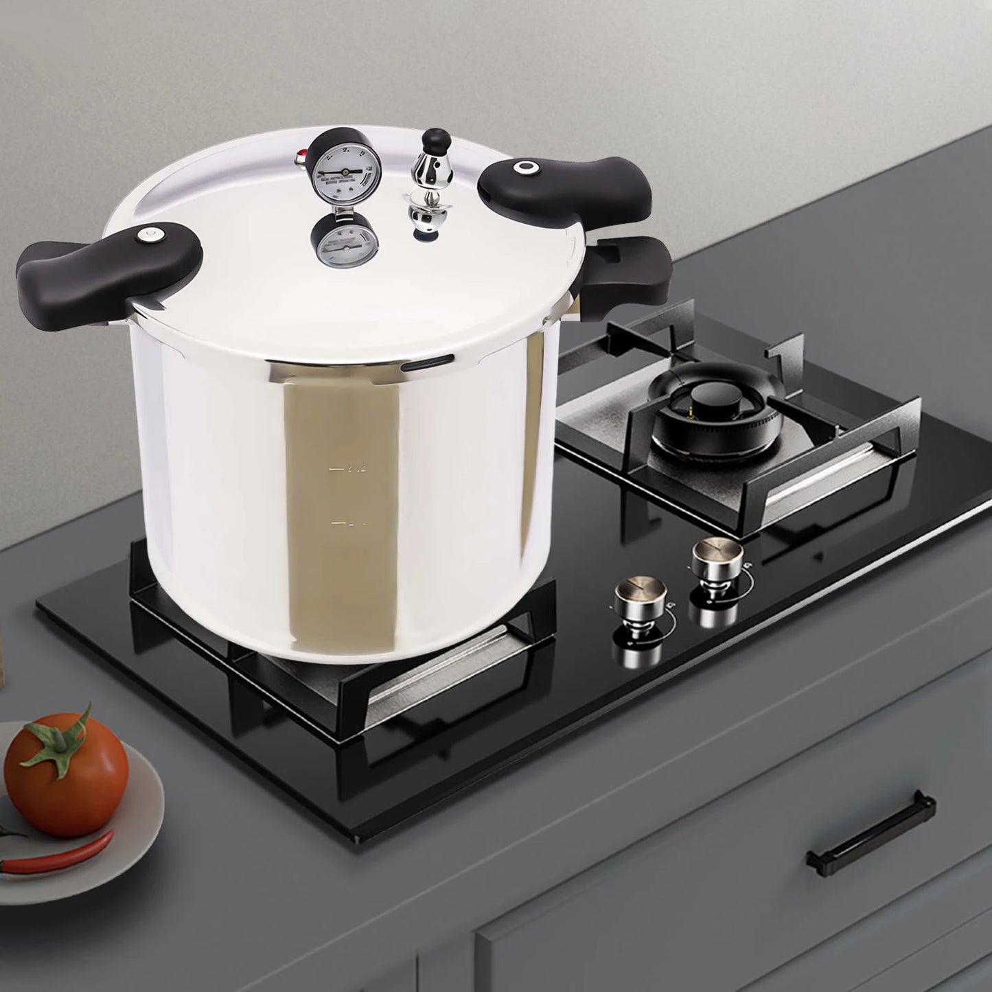 Capacity Stainless Steel Explosion Proof Pressure Cooker