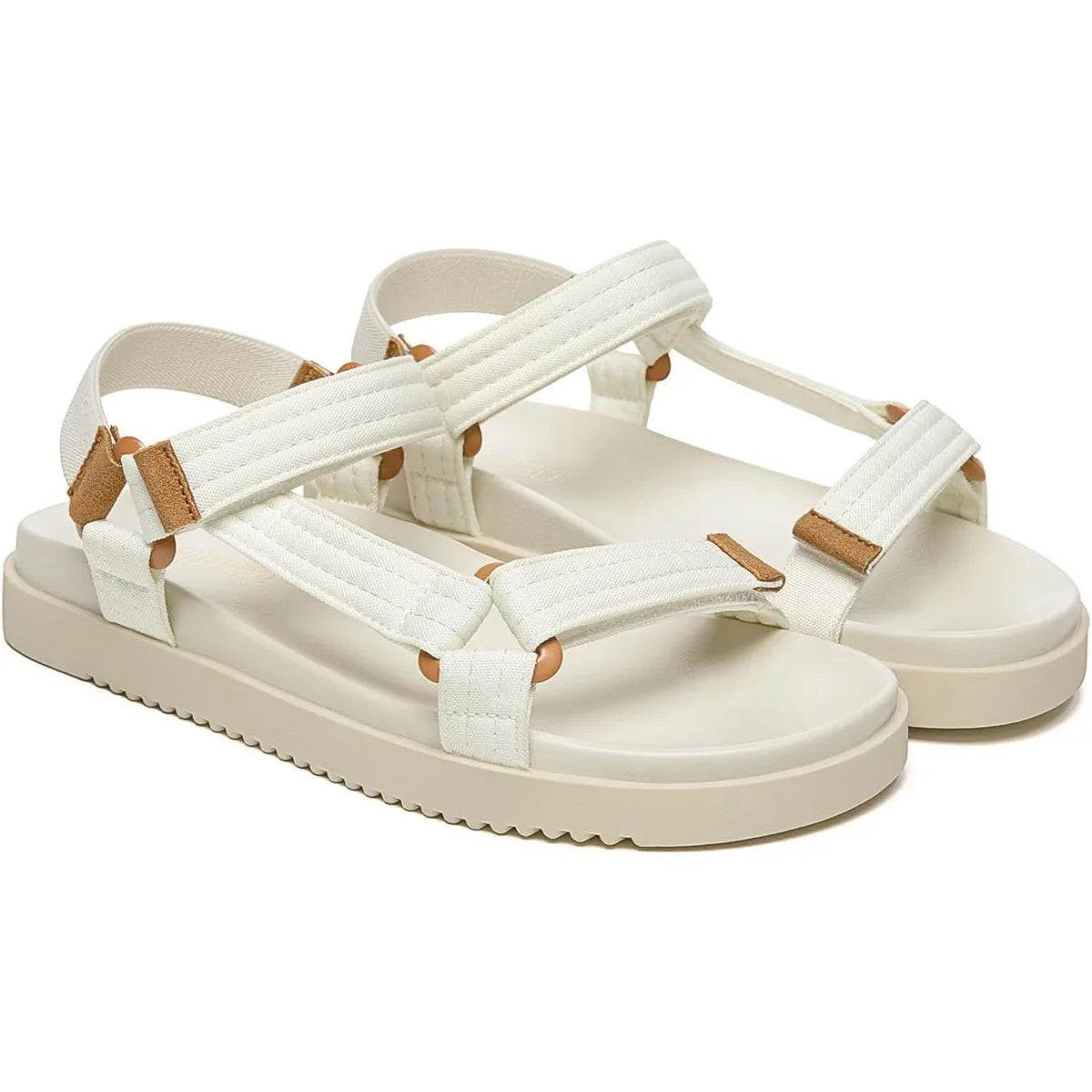 Women's Flat Sandals Comfortable Open Toe Adjustable Strap