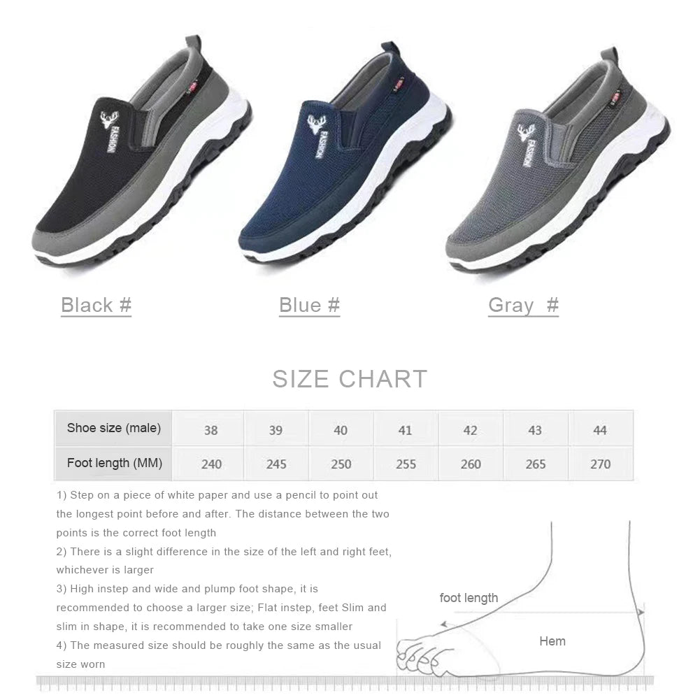 WILD MANC Men Penny Boat Shoes Breathable Walking Slip On