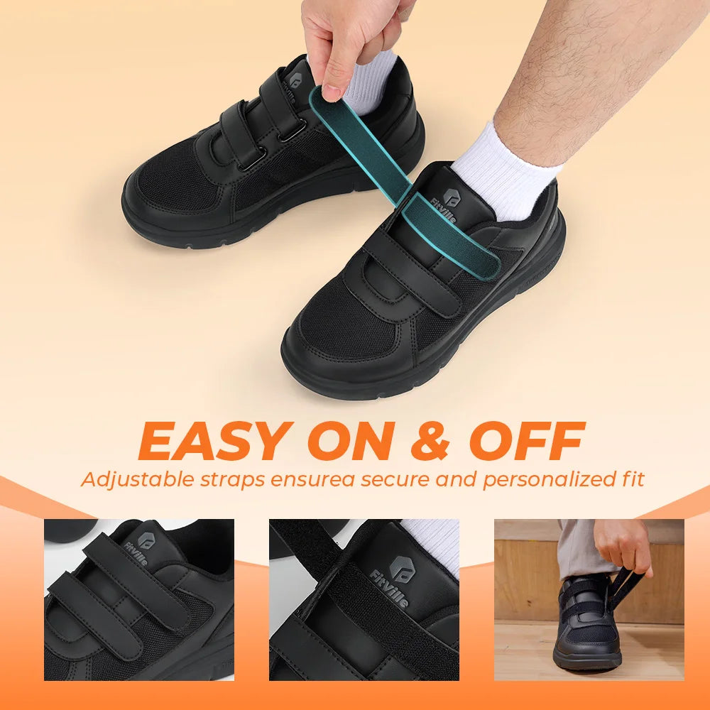 Creative Connections Hub Diabetic Shoes For Men Arch Support