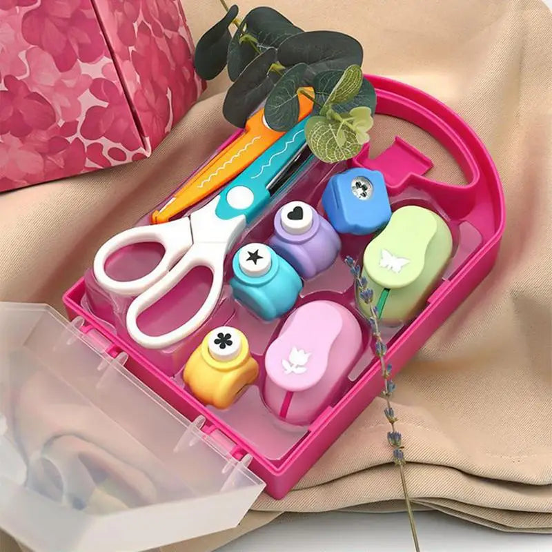 Hign-concerned Manual Crafts Paper Puncher Toy for Kids