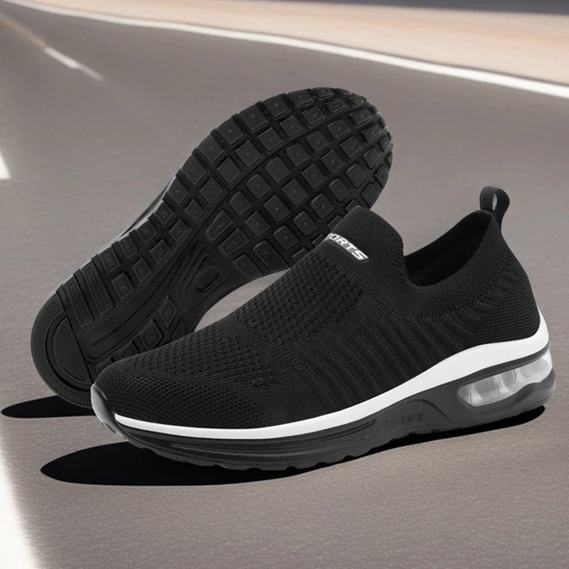 Womens Slip On Sneakers Lightweight Running Shoes For Gym