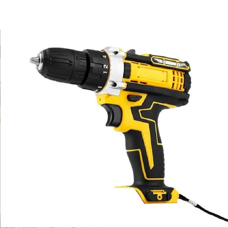 21V Cordless Drill 3/8 Inch Keyless Chuck Electric Drill 25 Plus 1 Clutch Max Torque 25 Plus 1 Nm Two Variable Speed for Home DIY and Repair