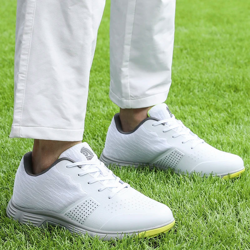 Men Golf Shoes Spiked Sneakers Anti Slip Footwear Pro