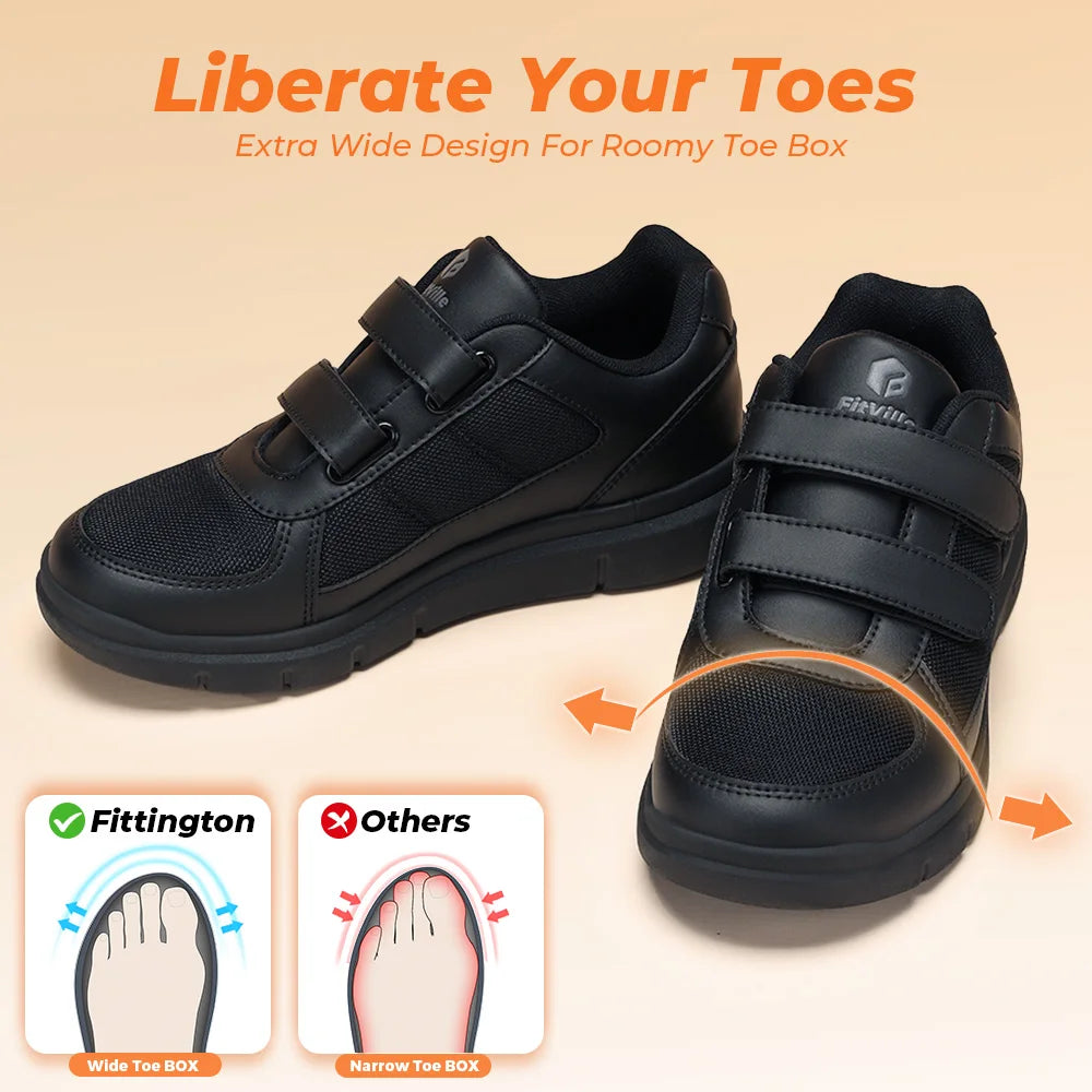 Creative Connections Hub Diabetic Shoes For Men Arch Support