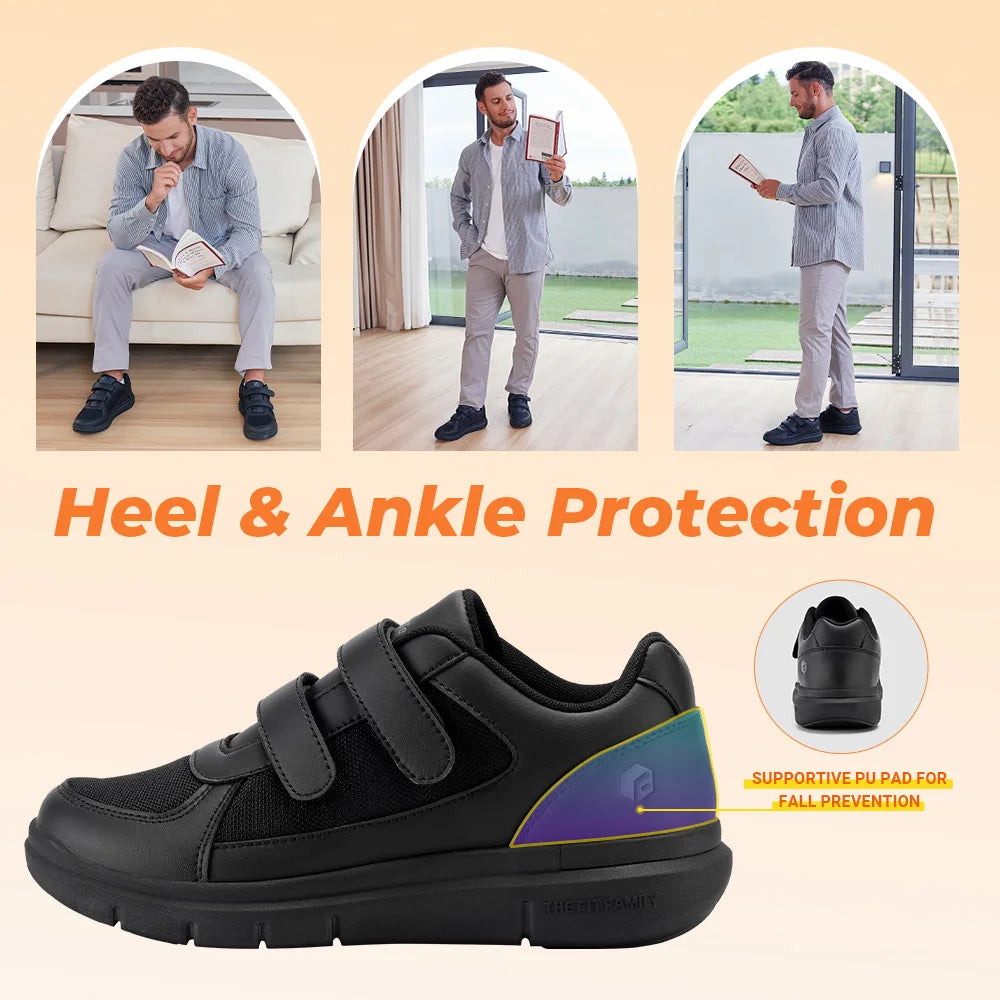 Creative Connections Hub Diabetic Shoes For Men Arch Support
